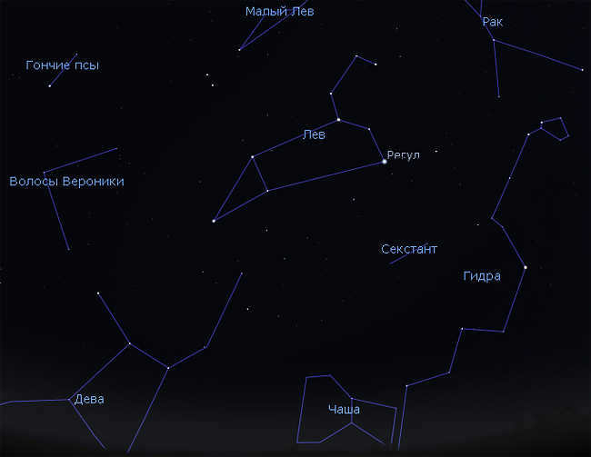 How to draw the constellation of the lion by dots child. How to find the constellation of the Lion in the sky? Legend and history