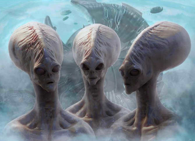 Aliens from Aldebaran.