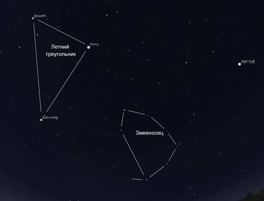 Serpentine in the sky