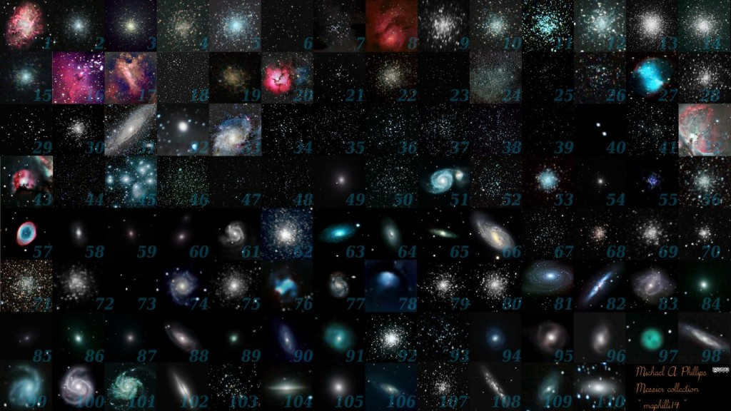 Catalog from astrophotographer Michael A. Phillips