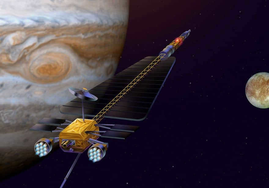 Cancelled JIMO program planning to go to Callisto, Ganymede and Europa