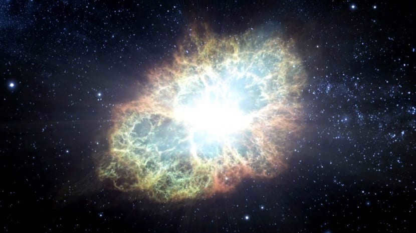 Supernova star