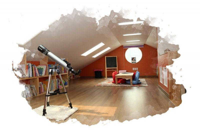how to properly install a telescope at home