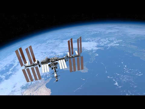 Why is the ISS closer to some and farther away from others? The orbit of the International Space Station