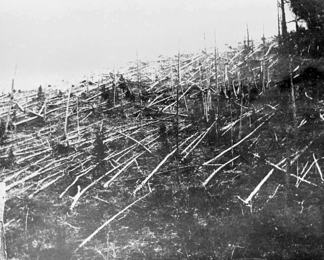 In the area of the Tunguska meteorite fall. Krasnoyarsk Territory, 1965