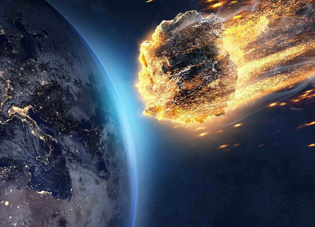 Meteorite fall