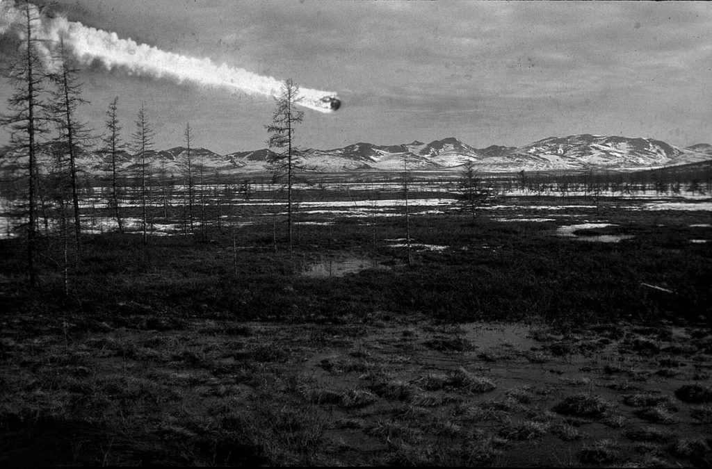 The fall of the Tunguska meteorite