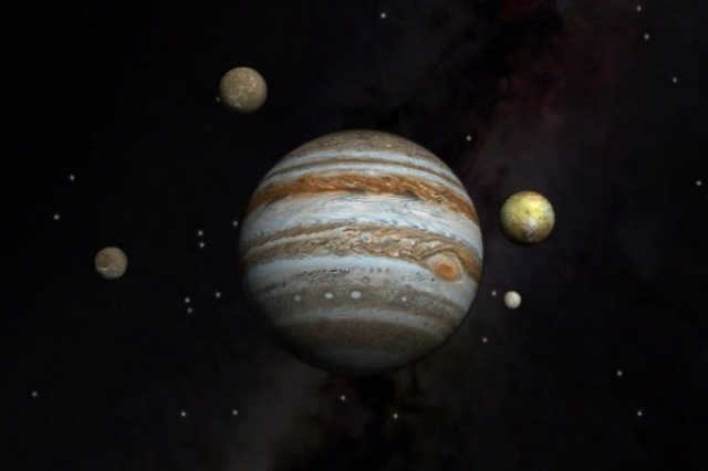 Image of Jupiter's satellites
