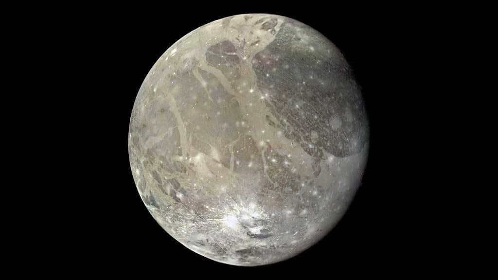 Jupiter's satellite Ganymede