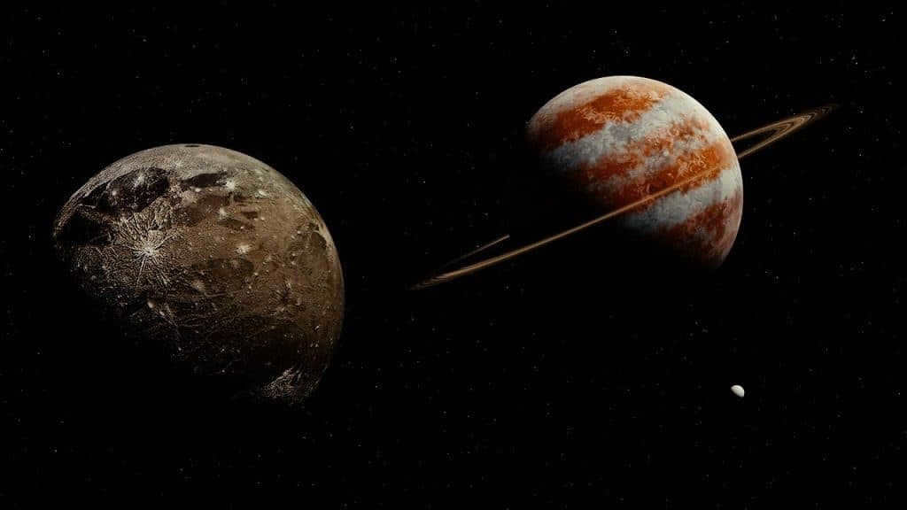 Planet Jupiter Satellite Ganymede