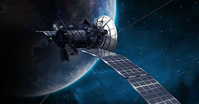 photo of an earth satellite