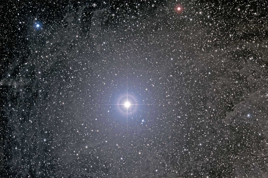 Nebula around Polaris