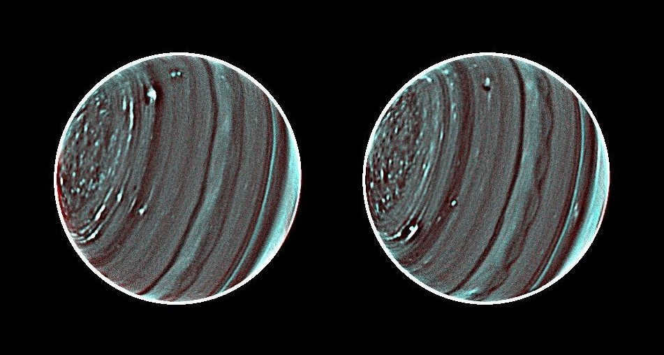 ESO infrared image of Uranus