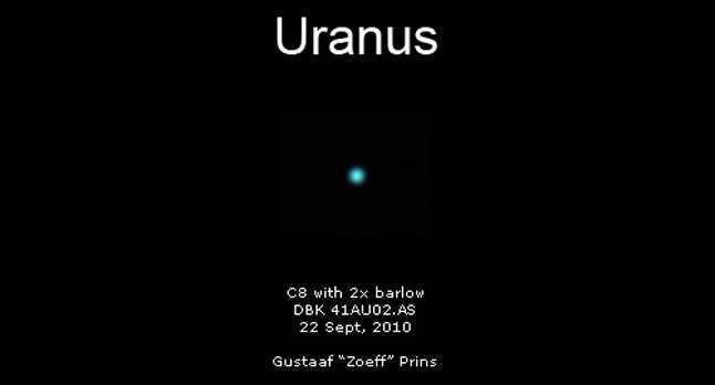 Uranus, planet, photo, picture, image, telescope, astronomy, space
