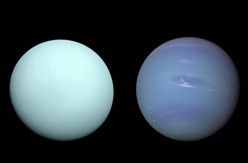 Uranus and Neptune