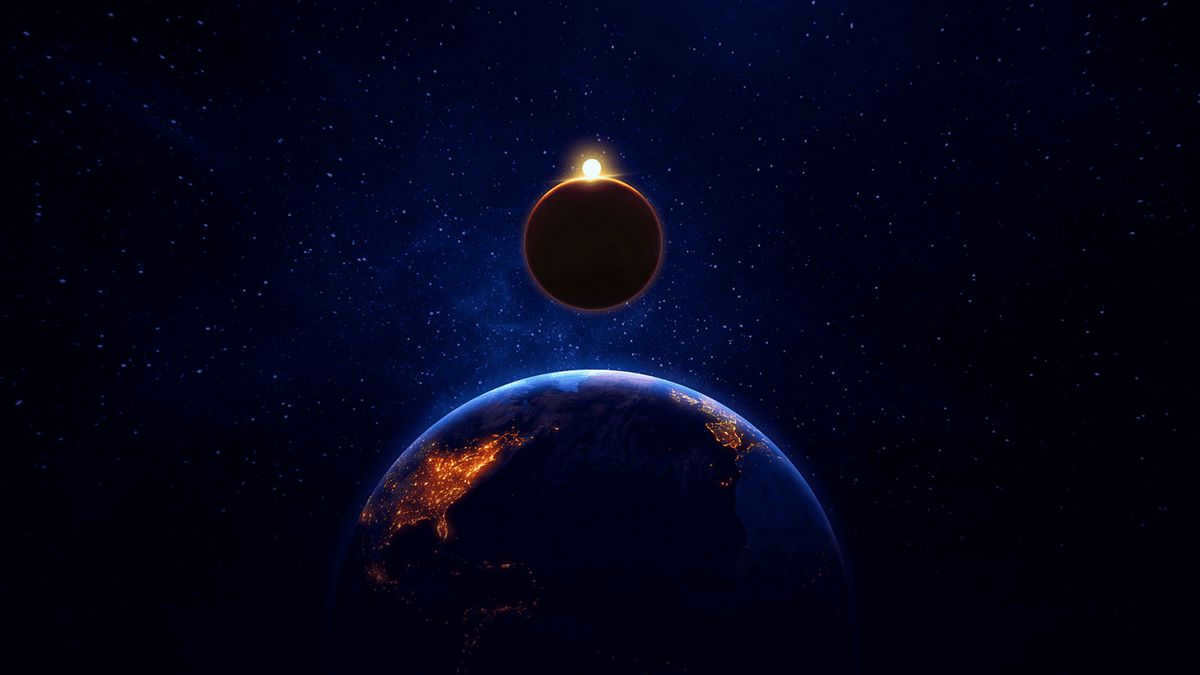 Venus between the Earth and the Sun