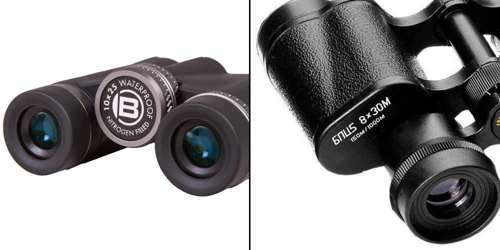 Binocular markings