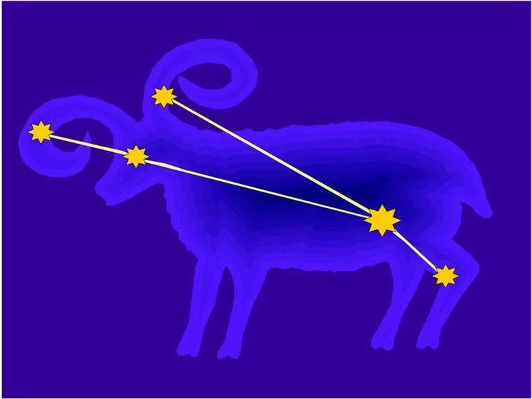 Legend of the constellation Aries 