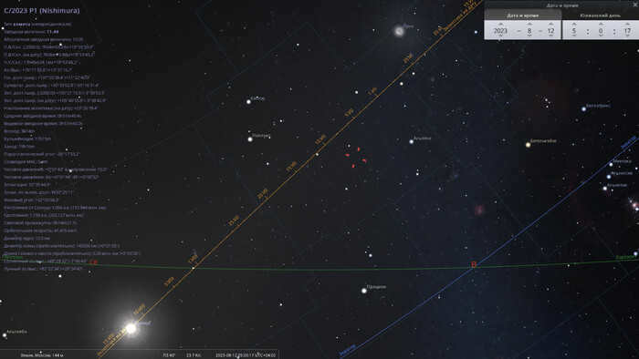 New comet C/2023 P1 (Nishimura) Astronomy, Cosmos, Comet, Astronomical calendar, Longpost