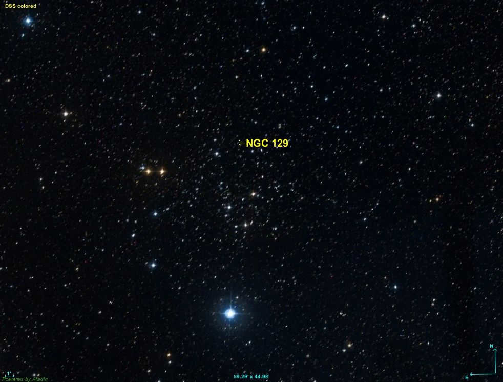 NGC 129 Cassiopea