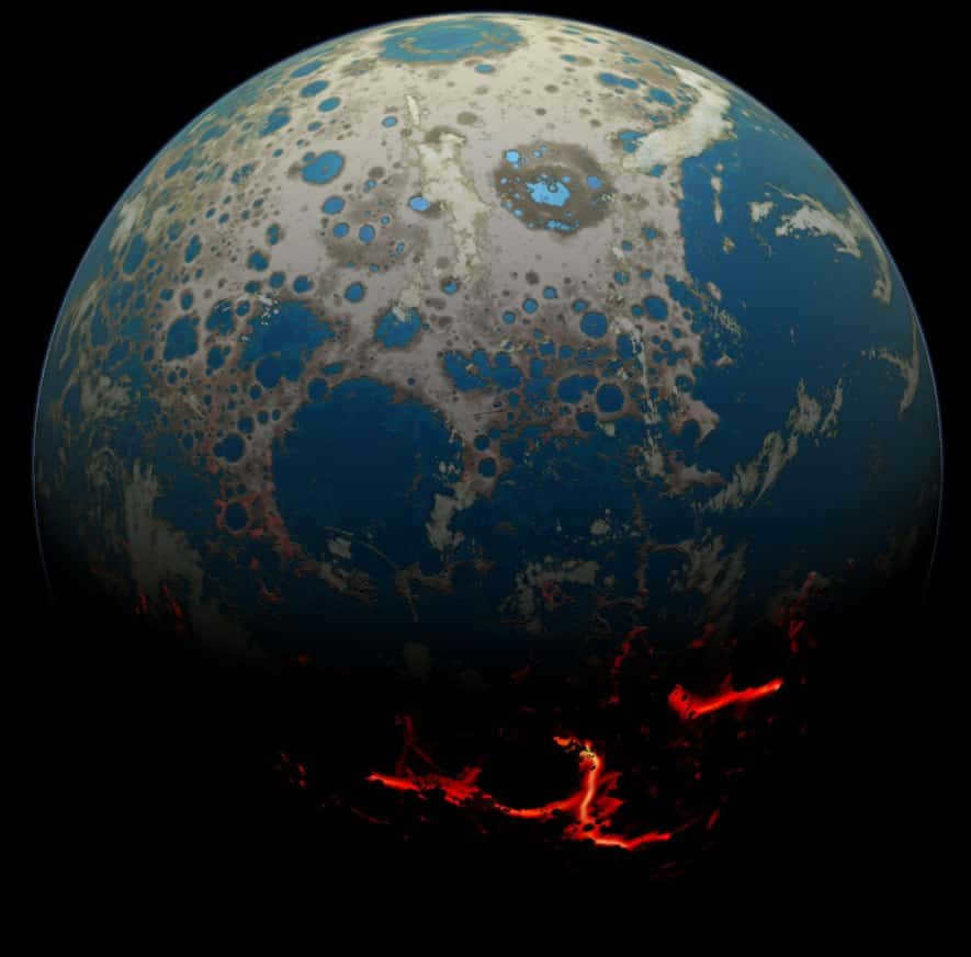 Earth 4 billion years ago