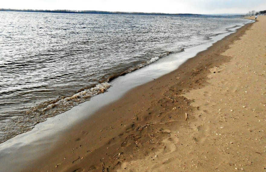 Sea levels dropping