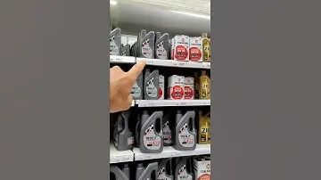 Motor oil in Auchan