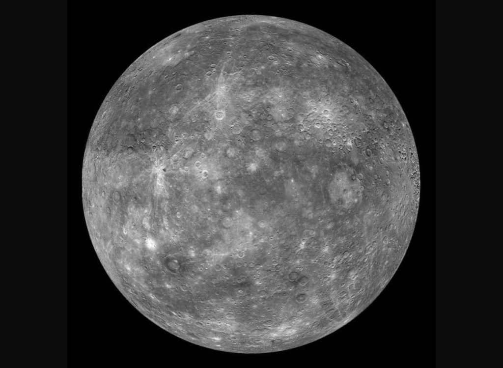 The first planet from the Sun - Mercury