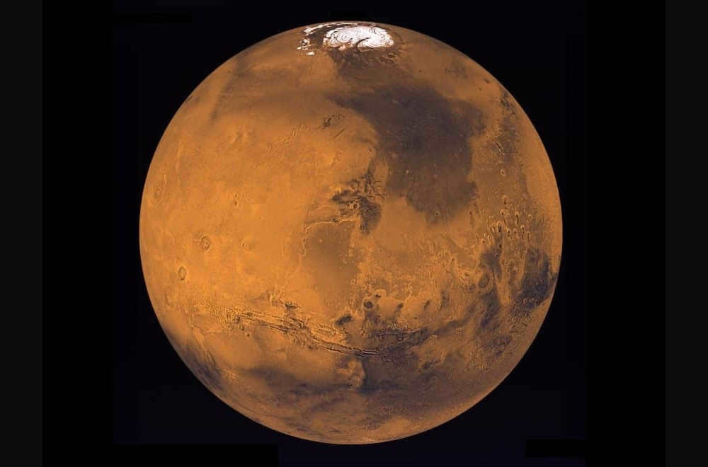 The fourth planet from the Sun is Mars.