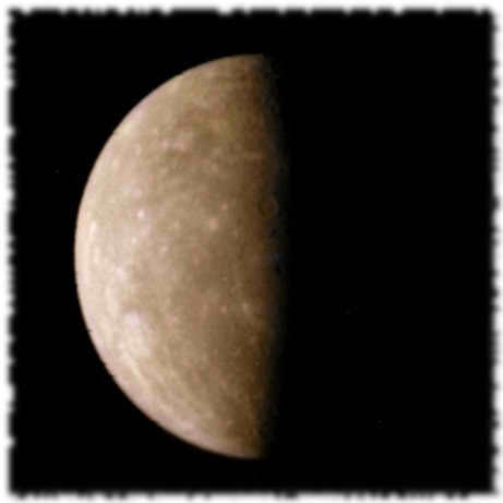 Mercury in natural color (Mariner 10 image)