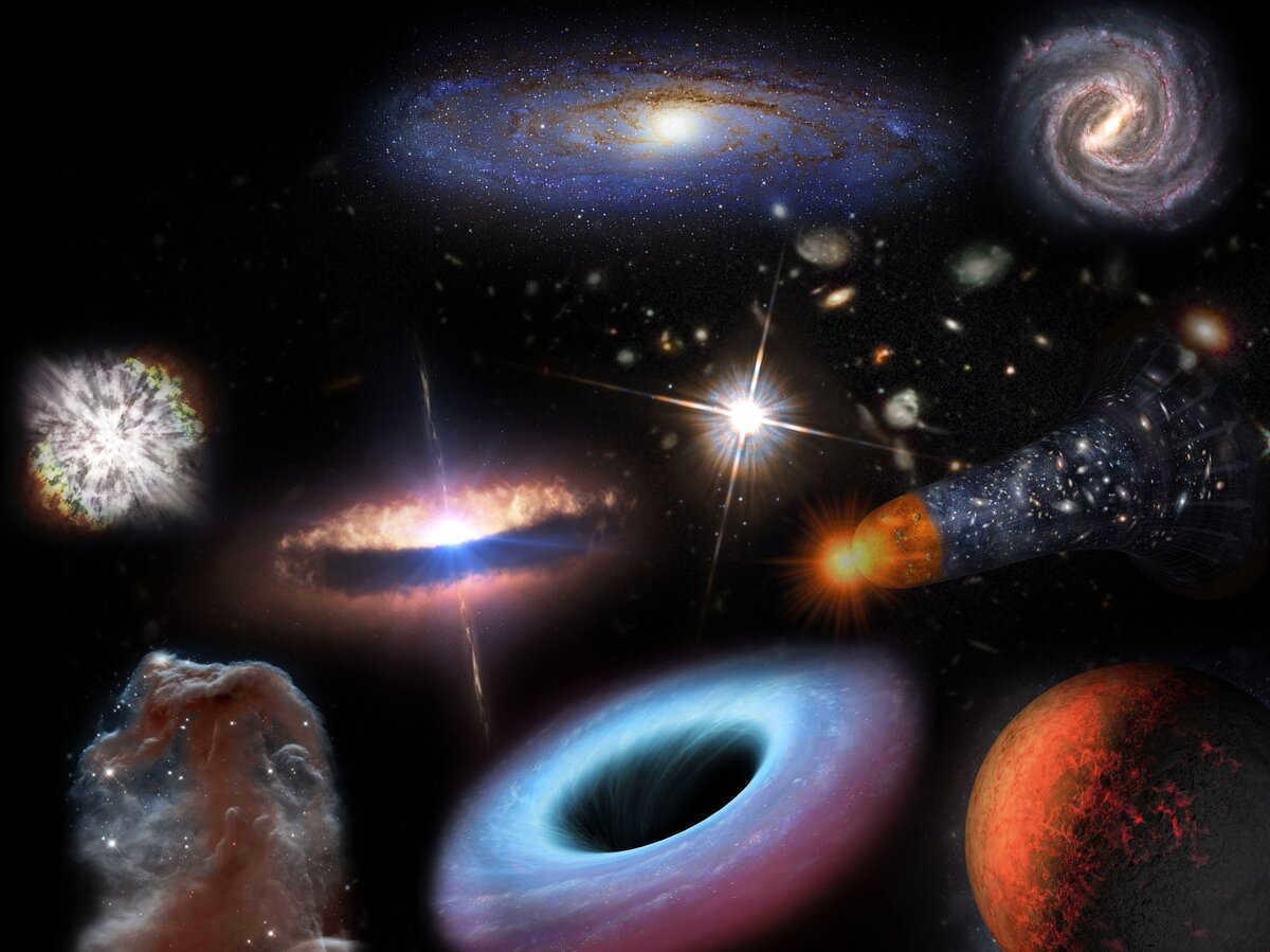 Names of beautiful stars and constellations in the sky