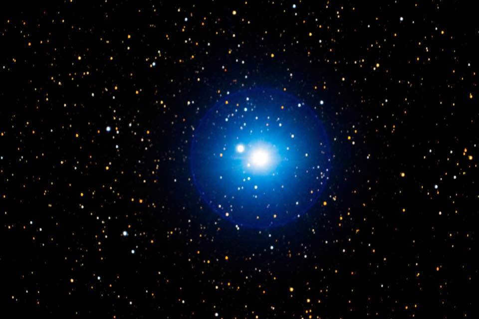 Names of beautiful stars and constellations in the sky