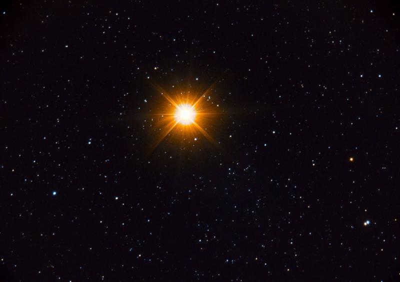Names of beautiful stars and constellations in the sky