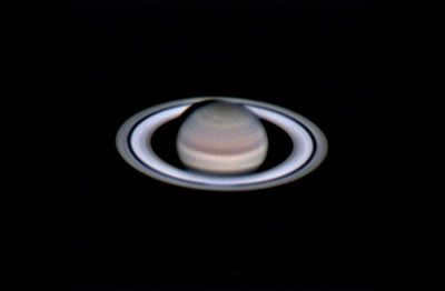 saturn through a telescope